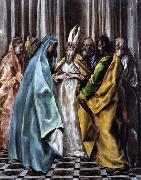 El Greco The Marriage of the Virgin china oil painting reproduction